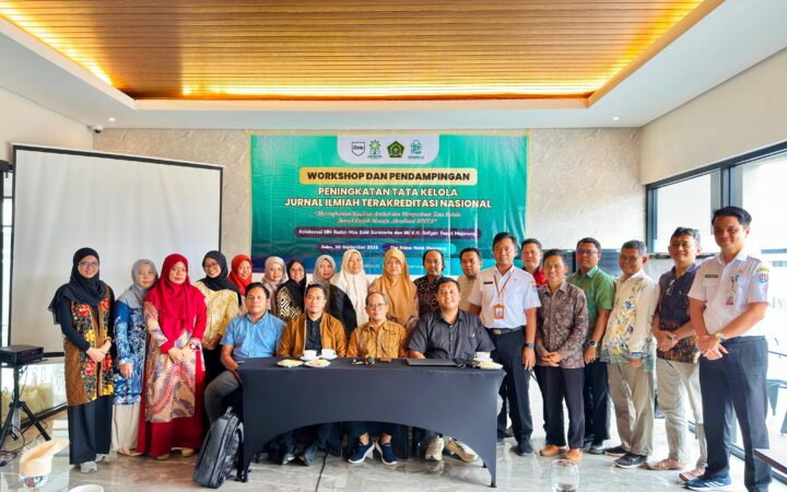 INSIMA-UIN RMS- Lokakarya Tatakelola & Penulisan Jurnal